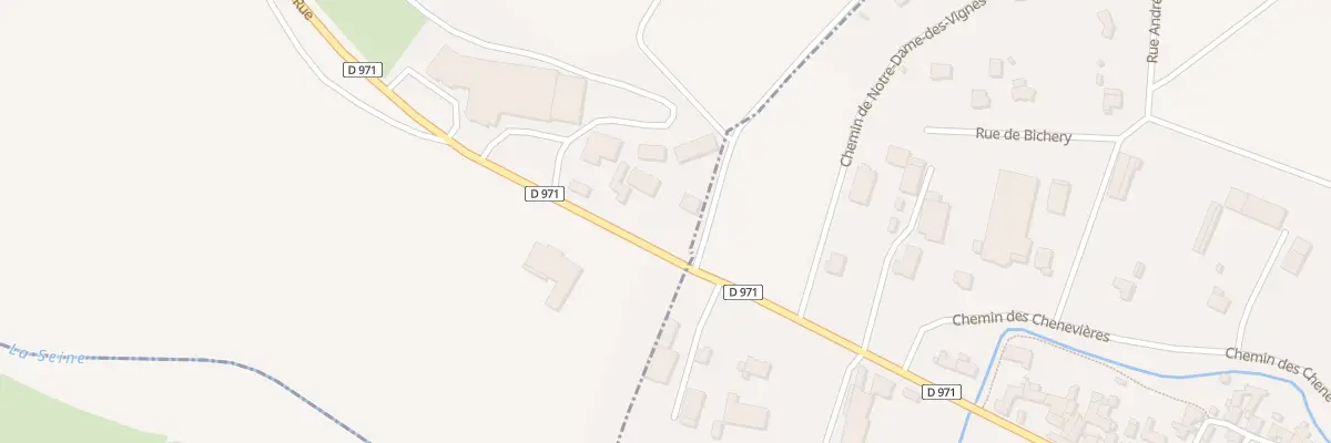 Plan du 120 Gr Grande Rue à Neuville-sur-Seine