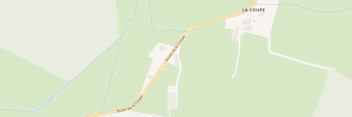 Plan du 67 Rte de la Coupe à Antully