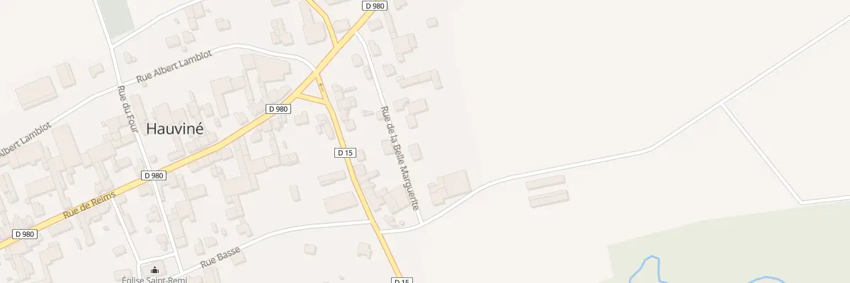 Plan du 7 Rue de la Belle Marguerite à Hauviné