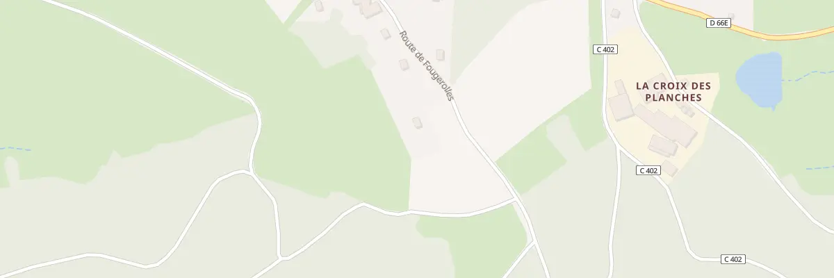 Plan du 330 Rte des Fougerolles à Saint-Clément-de-Vers