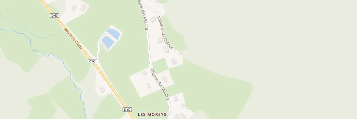 Plan du 178 Imp des Chênes à Saint-Romain-sous-Gourdon