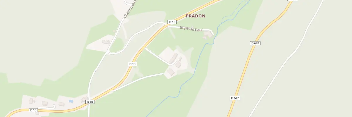 Plan du 85 Imp du Pradon Bas à Ranchal