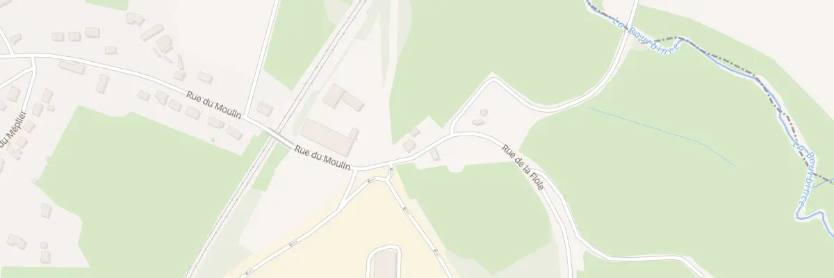 Plan du 960 Rue de la Fiole à Blanzy