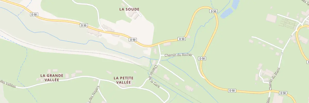 Plan du 24 Che de la Gare à Belleroche