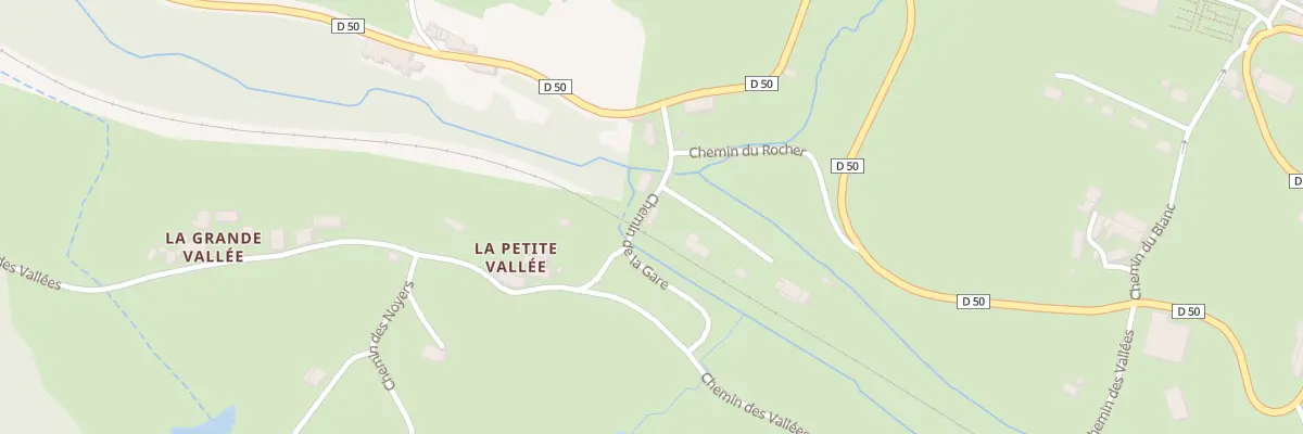 Plan du 85 Che de la Gare à Belleroche