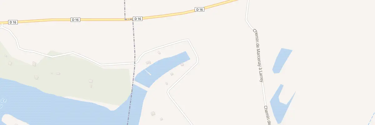 Plan du 41 L’Etang de Bailly à Larrey