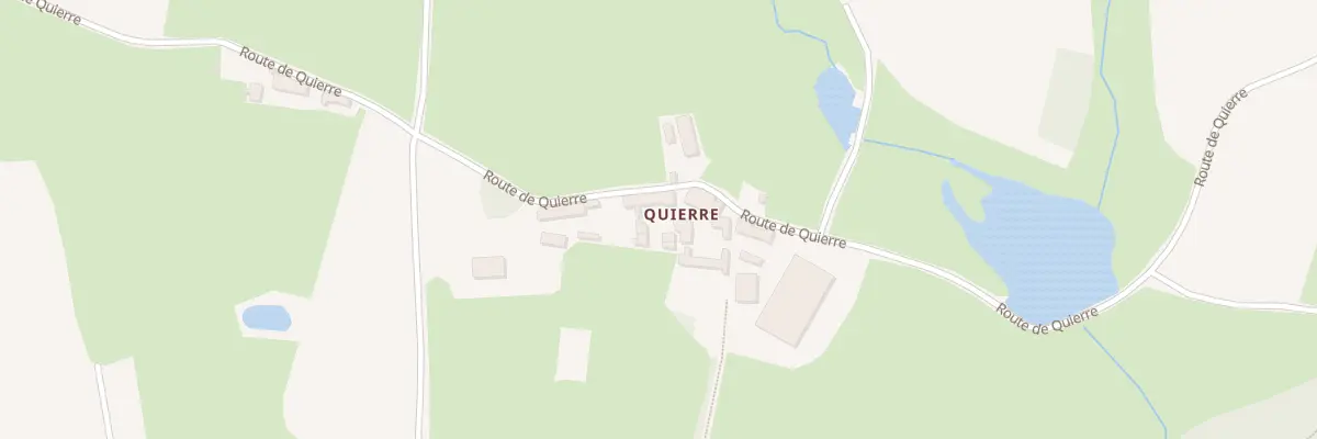 Plan du 5086 Quierre à Beaubery