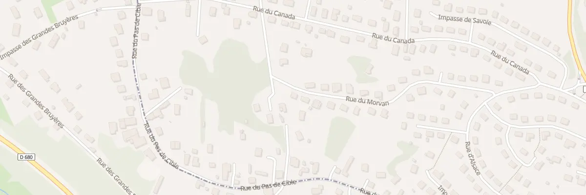 Plan du 23 Rue du Morvan au Creusot
