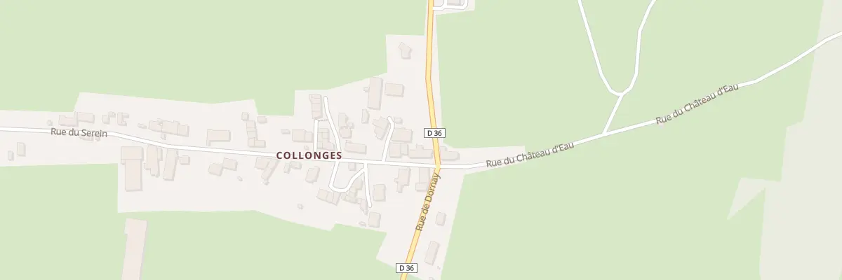 Plan du 2 Rue du Serein à Marcilly-Ogny