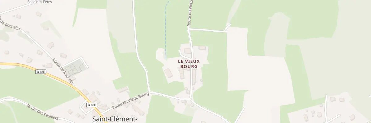 Plan du 5031 Le Vieux Bourg à Saint-Clément-de-Vers