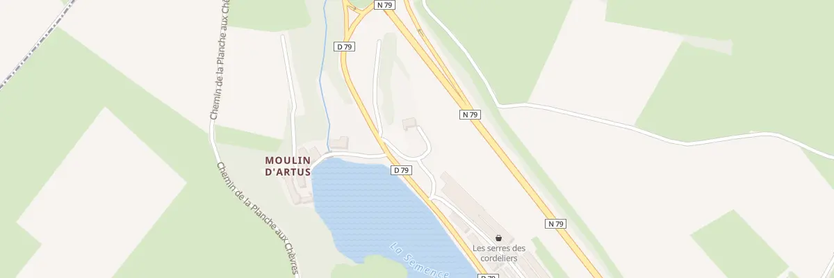 Plan du 3550 Rte de Saint-bonnet-de-joux à Beaubery