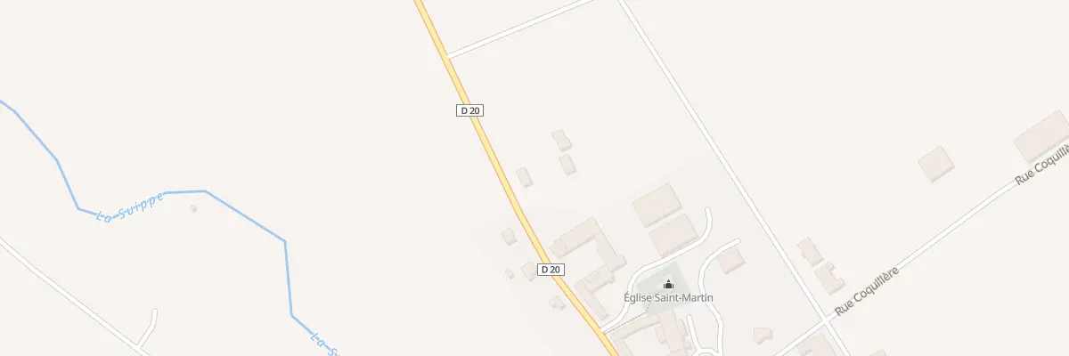 Plan du 20 Rue de la Suippe à Saint-Martin-l’Heureux