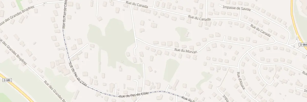 Plan du 21 Rue du Morvan au Creusot