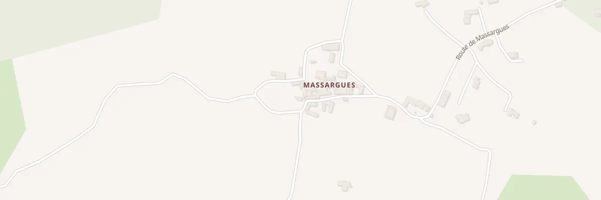 Plan du 215 Massargues à Orgnac-l’Aven
