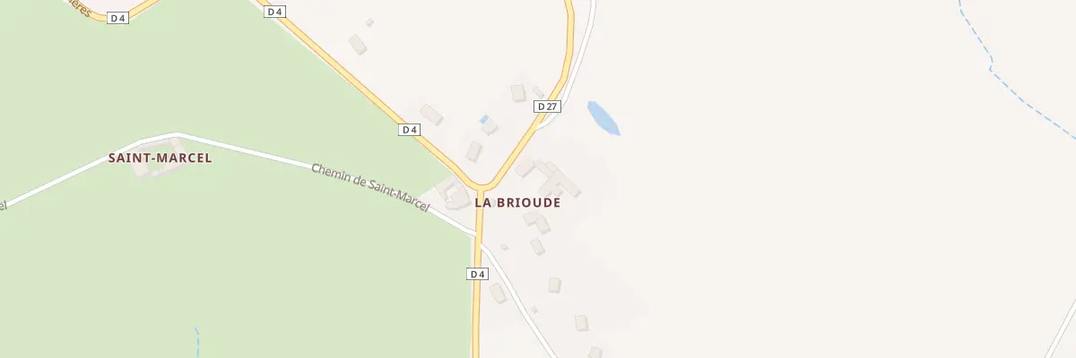 Plan du 5264 La Brioude à Villechenève