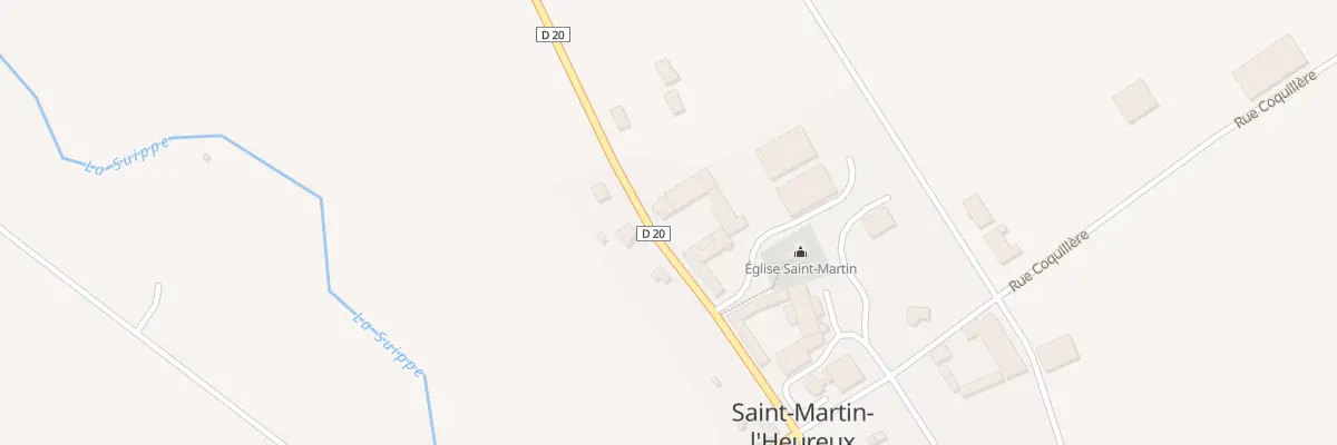 Plan du 12 Rue de la Suippe à Saint-Martin-l’Heureux