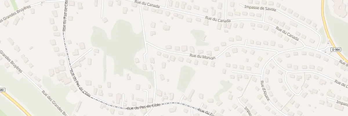 Plan du 19 Rue du Morvan au Creusot