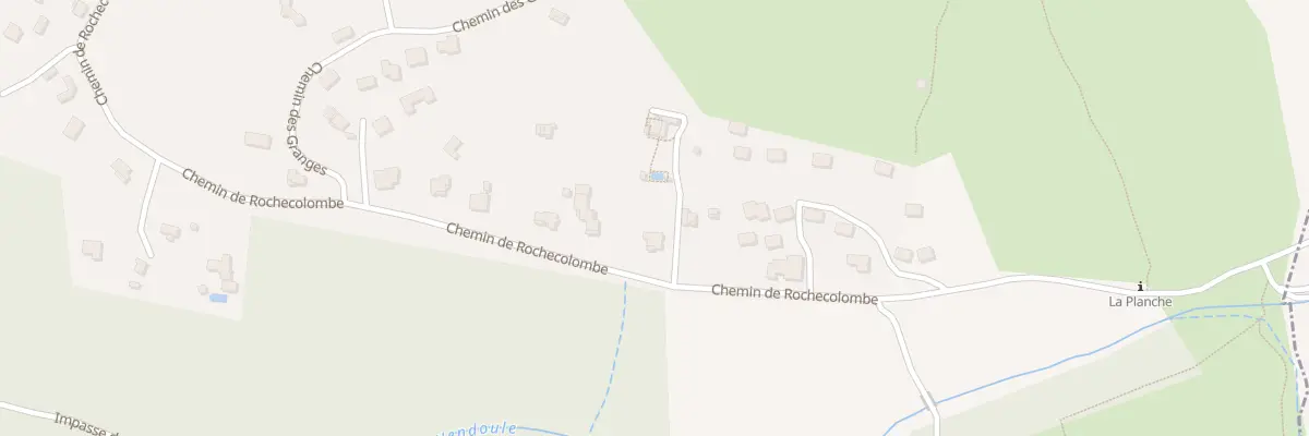 Plan du 885 Che de Rochecolombe à Saint-Maurice-d’Ardèche
