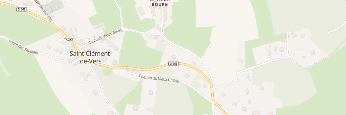 Plan du 5020 Le Vieux Bourg à Saint-Clément-de-Vers