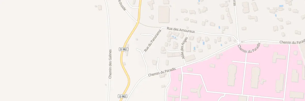 Plan du 11 Rue du Panorama à Uzès