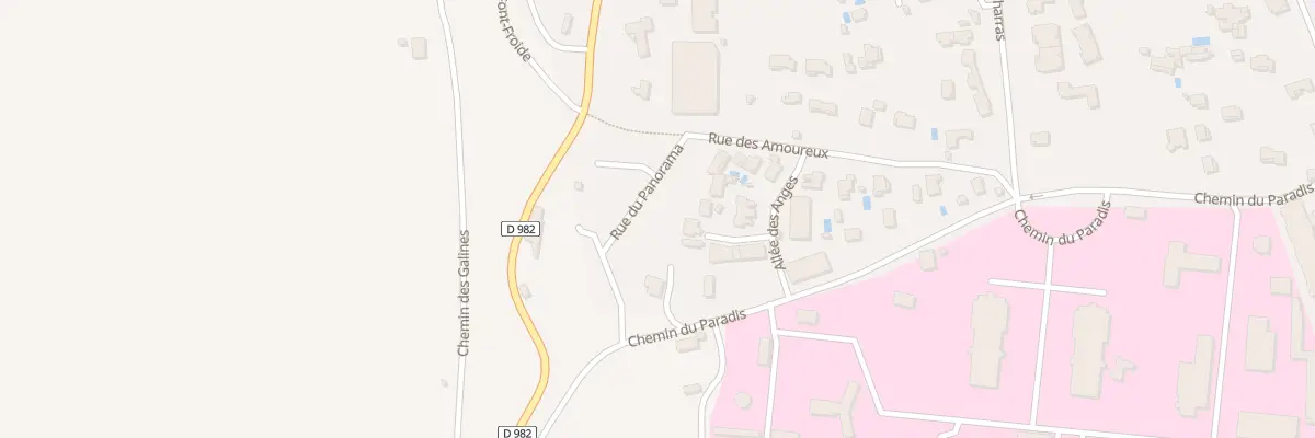 Plan du 9 Rue du Panorama à Uzès