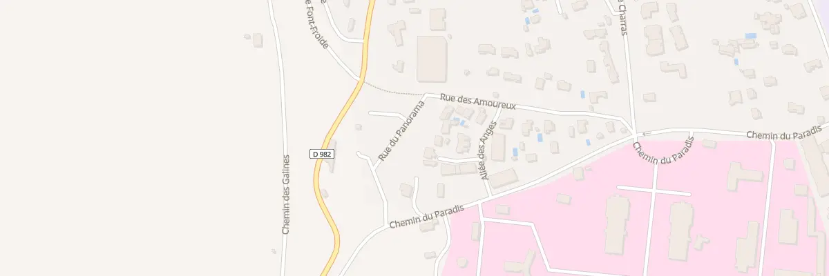 Plan du 7 Rue du Panorama à Uzès