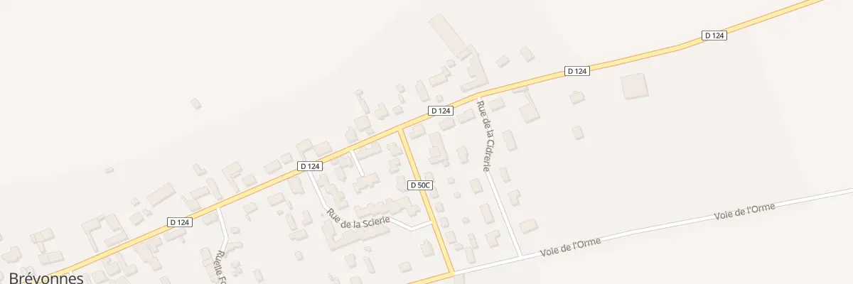 Plan du 40 Rue du Tremblet à Brévonnes