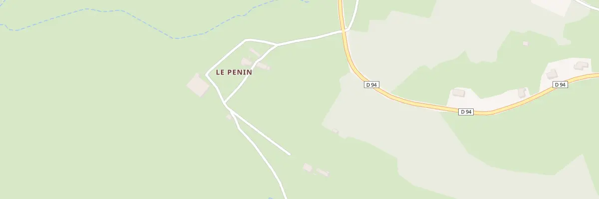 Plan du 161 Che de la Basse Comte à Meaux-la-Montagne