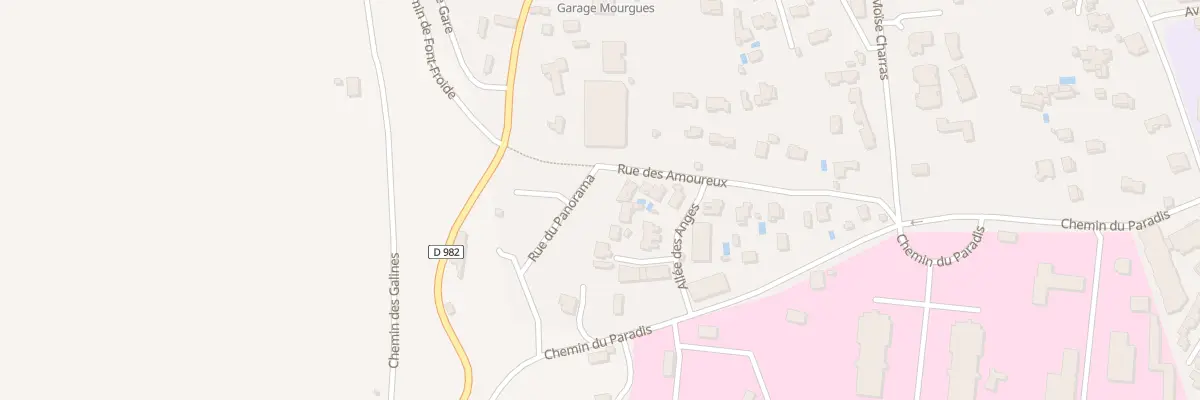 Plan du 3 Rue du Panorama à Uzès