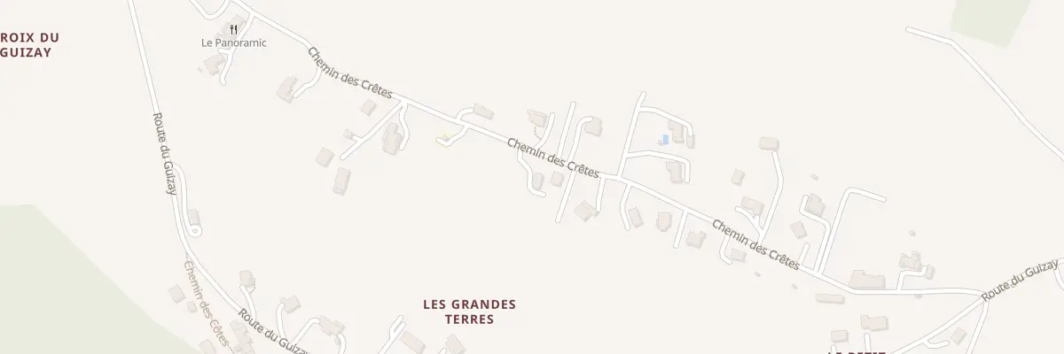 Plan du 450 Che des Cretes à Planfoy