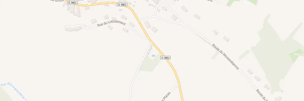 Plan du 360 Rte du Torrenchin à Affoux
