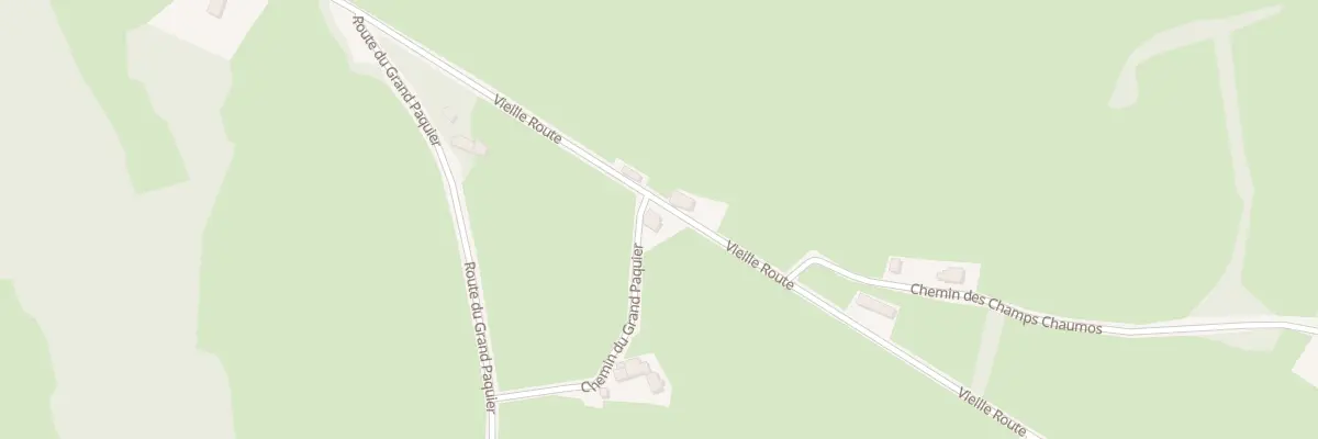 Plan du 1 Che du Grand Paquier à Auxy