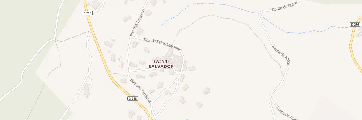 Plan du 193 Rue de Saint Salvador à Saint-Julien-du-Serre