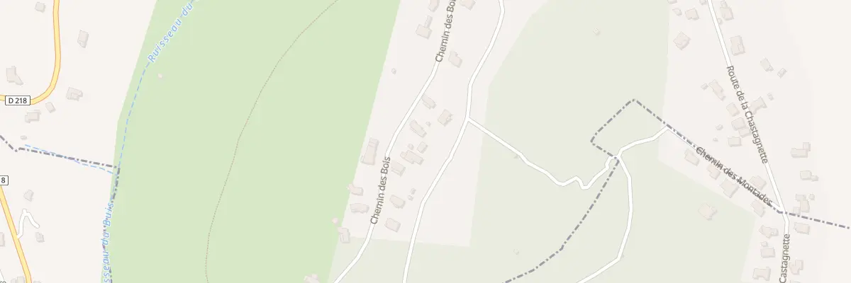 Plan du 627 Che des Bois à Saint-Julien-du-Serre