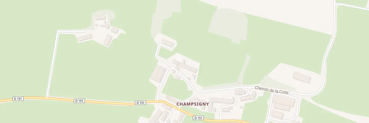 Plan du 7 Che de la Croix à Saint-Léger-du-Bois