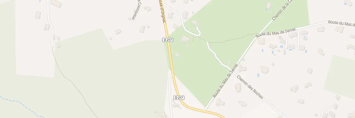 Plan du 5343 La Fontette à Labastide-de-Virac