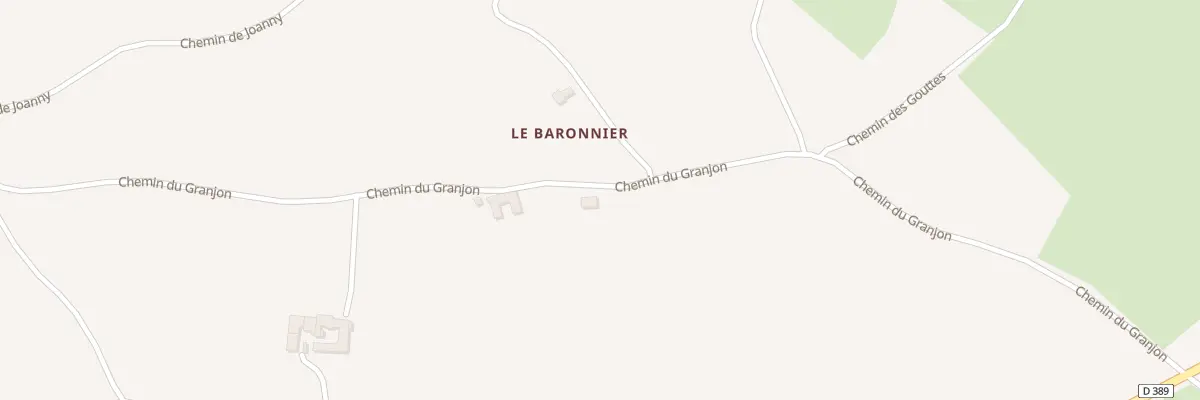 Plan du 1460 Che du Granjon à Meys