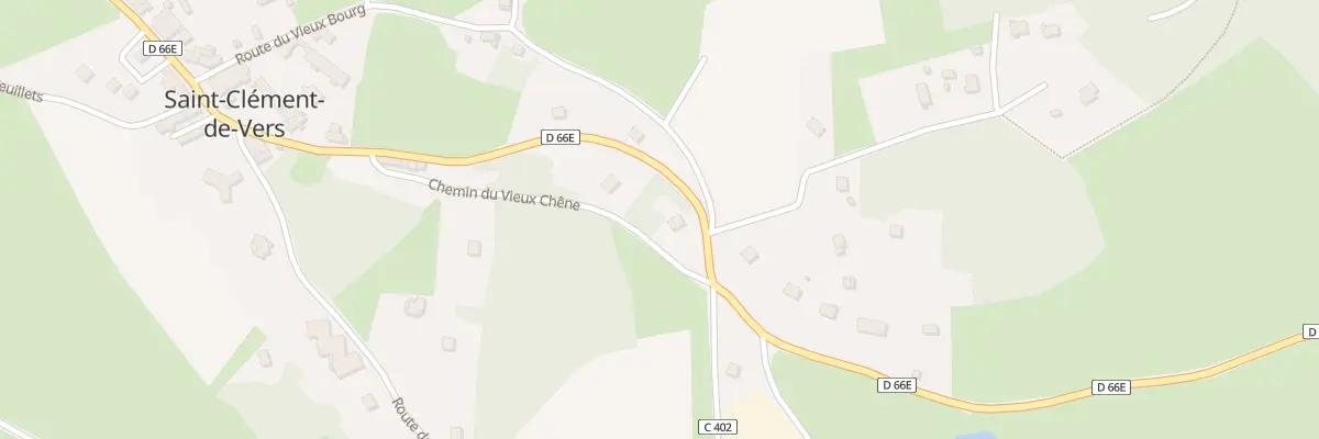 Plan du 5023 Le Bourg à Saint-Clément-de-Vers