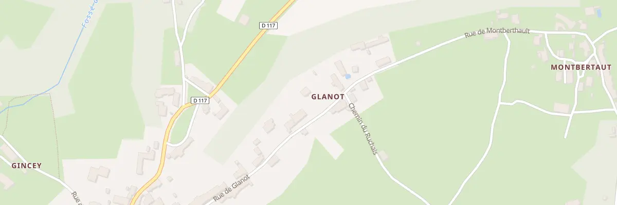 Plan du 31 Rue de Glanot à Mont-Saint-Jean