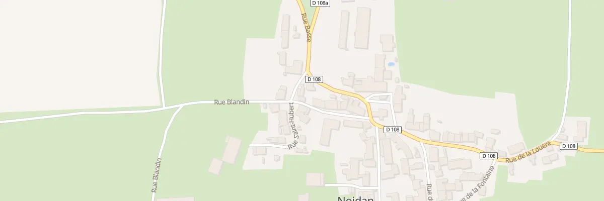 Plan du 6 Rue Blandin à Noidan