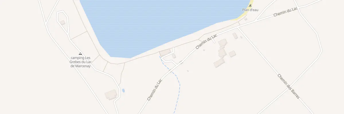 Plan du 7 Rue du Lac à Marcenay