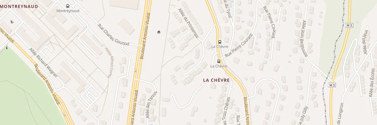 Plan du 16 All de l’Eté à Saint-Étienne
