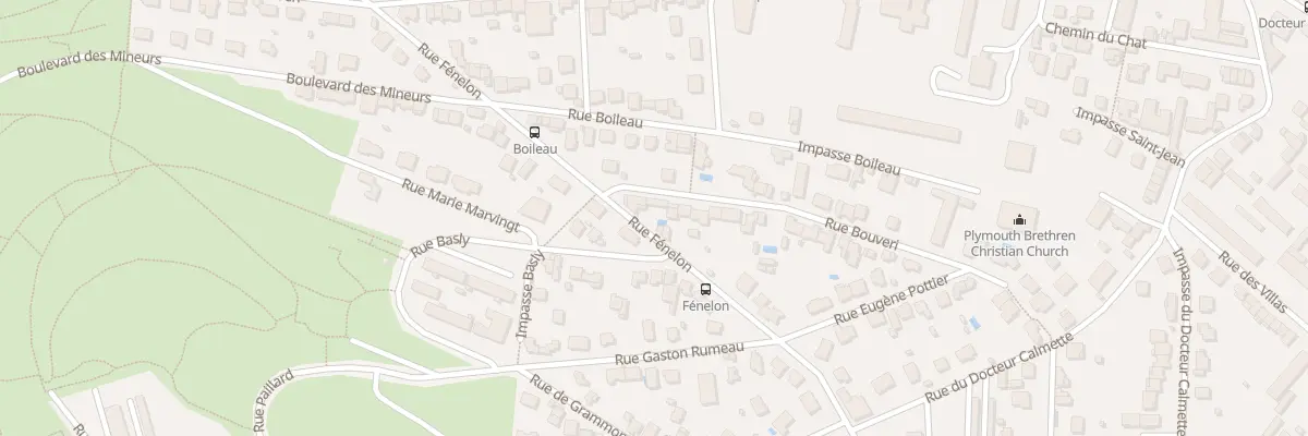 Plan du 21 Rue Fenelon à Saint-Étienne