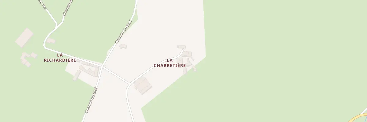 Plan du 248 Che de la Charretiere à Saint-Clément-les-Places