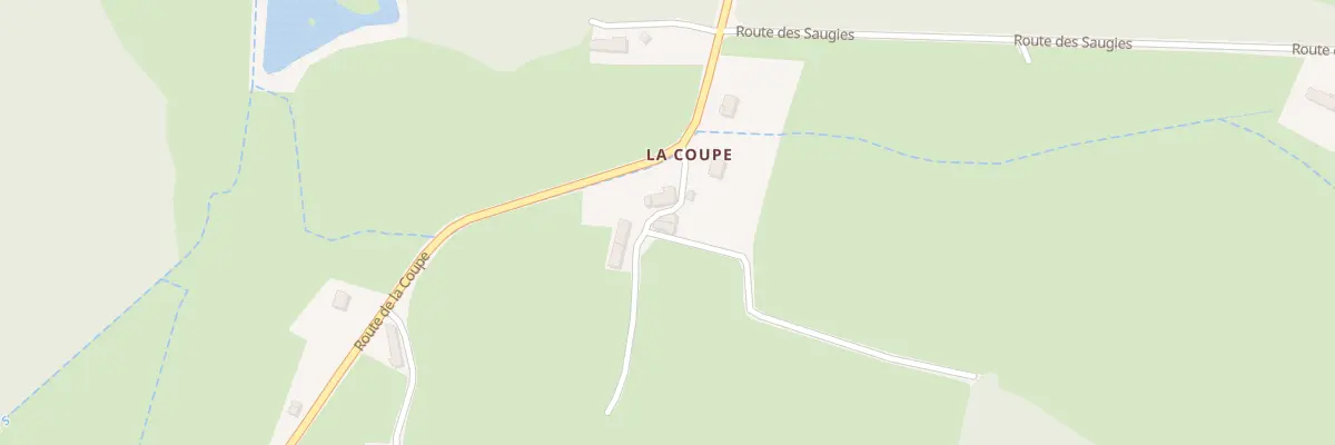 Plan du 61 Rte de la Coupe à Antully