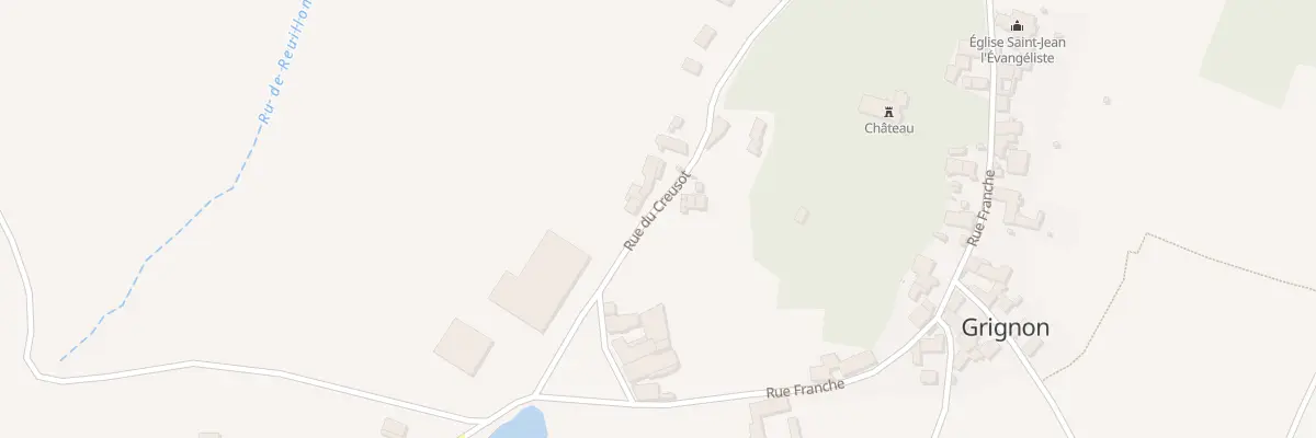 Plan du 4 Rue du Creusot à Grignon