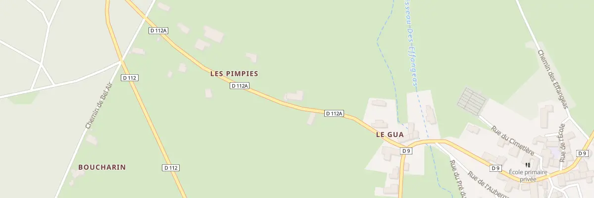 Plan du 5030 Les Pimpies à Saint-André-en-Vivarais