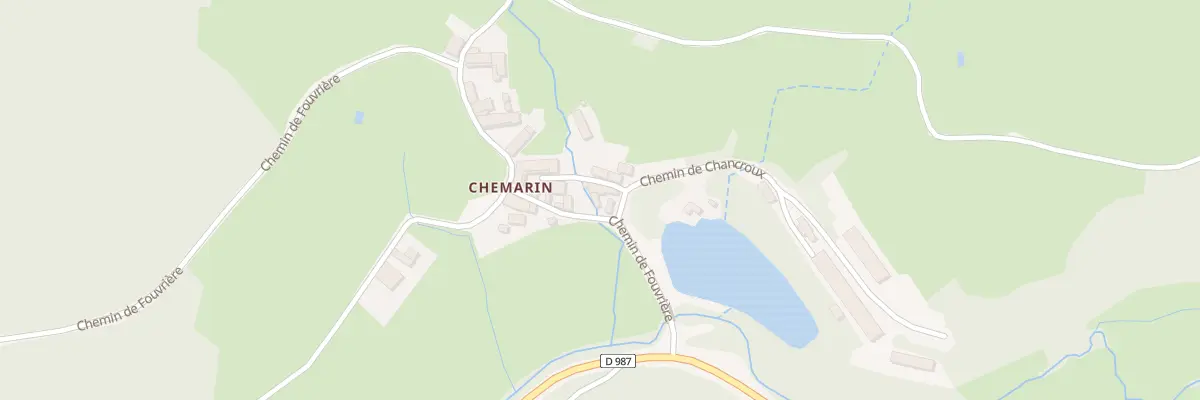 Plan du 5080 Chemarin à Aigueperse