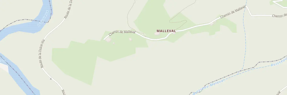Plan du 905 Che de Malleval à Saint-Jean-Roure