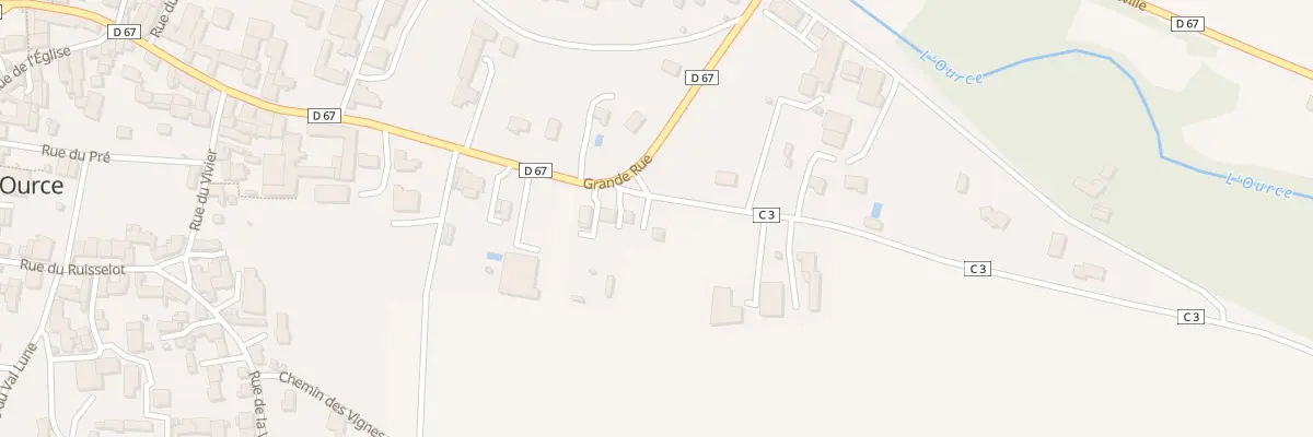 Plan du 4 Che du Bruyant à Celles-sur-Ource